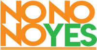 NoNoNoYes logo showing 3 orange No and 1 green Yes