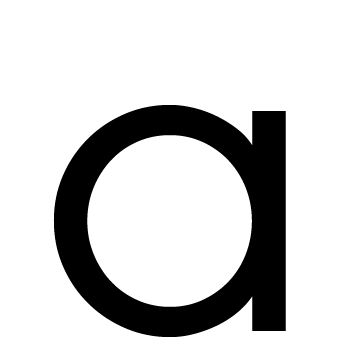 Letter online a lowercase