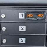 Current sales promotion - No No sticker